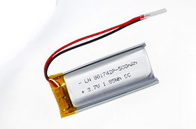 3.7V 801742 500mAh TWS无线耳机聚合物锂电池